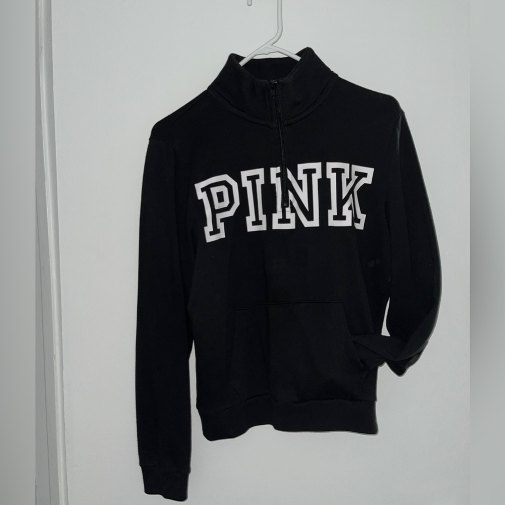 PINK Black Sweatshirt
